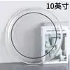 Set de Tambores Transparentes de Doble Capa para Pieles de Batería de Jazz, Tarola y Bombo para Práctica en Casa con Logo