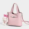 2026 Nova Bolsa Cesta de Luxo com Padrão de Lichia e Toque de Alto Padrão, Bolsa de Ombro da Moda, Bolsa Transversal, Bolsa de Mão, Bolsa Saco