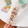 Pinza para el pelo de tela suave y linda de cobertura total para bebé niña que no daña el pelo, Pinza para el pelo de bebé, Lindo accesorio para el pelo para niños, Adorno para el pelo de bebé