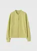 Chaqueta de Béisbol Cardigan Jimo 2025 Primavera y Otoño Nuevo Estilo Coreano Color Sólido Casual Casual para el Trabajo Más Fácil de Combinar Sudadera