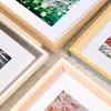 Marco de Foto de Pastel de Aceite para Mesa o Colgar en la Pared, Marco Cuadrado para Conservación de Obras de Arte, Adorno Pequeño de Escritorio Estilo Nórdico para Niños