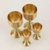 Atacado do Fabricante Taça de Vinho de Latão Taça Pequena de Vinho Cálice Taça de Vinho Copo de Água Copo de Água Benta