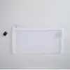 Bolsa de Almacenamiento para Pasaporte para Viajes al Extranjero, Portatarjetas de Identificación y Tarjeta de Embarque Portátil Transparente, Funda Protectora para Documentos y Certificados