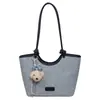 Bolso elegante y minimalista de gran capacidad para mujer, nueva colección 2026, bolso de hombro casual con un ambiente relajado, bolso tote de alta calidad