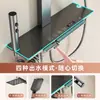 Cabezal de ducha de aluminio espacial gris pistola transfronterizo, cuatro funciones, presurizado, agua caliente y fría, pantalla digital, luz ambiental, para baño del hogar, venta al por mayor