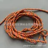 Cuerda Redonda de Hilo de Poliéster Trenzado Cuerda de Escalada Hecha a Mano DIY Lanyard para Teléfono Accesorio para Ropa Cuerda Trenzada de Cordón Tejido
