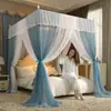 Nova Mosquiteiro de Chão de Gaze Dupla Camada com Renda, Série Elegante, Estilo Princesa Fada, Estilo Coreano Ins Mosquiteiro, Tela Anti-Mosquito