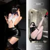 Lencería sexy naranja, vestido ajustado sexy estilo secretaria, uniforme de discoteca para juegos de rol sin necesidad de quitar, tirantes seductores 9220