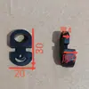 Acessórios para Placa de Colisão de Máquina-Ferramenta Conjunto Completo Protetor de Trilho Guia com Rolo em Forma de I Placa em Forma de Oito Placa de Aço