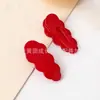 Pinzas para el Cabello sin Costuras de Plástico Brillante con Forma de Nube de 4 cm para Otoño e Invierno Pinzas Laterales para Flequillo de Color Oscuro Base para Pinzas Hechas a Mano DIY