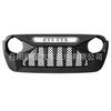 Grade Cross-Border Adequada para Jeep Wrangler 18-24 com Luzes, Grade Gladiator, Face Frontal Jl Wrangler