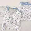 Pijama de Encaje con Liguero Sexy para Niña Joven Estilo Primavera 2026 para Mujer Talla Grande Estilo Puro Deseo Conjunto de Ropa para el Hogar