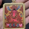 Promoção Quente Xizang Nepalesa Pintada à Mão Pura Thangka Oito Guardiões do Zodíaco Núcleo de Cartão 4*5