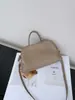 Bolso Almohada de Piel de Ternera de Primera Capa, Bolso Cruzado de Hombro de Cuero Suave de Gran Capacidad, Bolso de Mano Casual de Cuero Genuino para Mujer