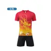 Venta al por mayor del fabricante Traje de Uniforme de Baloncesto para Bote de Dragón Hombres Suelto Talla Grande Manga Corta Pueblo Carrera de Botes de Dragón al Aire Libre Uniforme de Equipo de Competición Secado Rápido