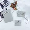 Bolsa de Terciopelo con Broche de Presión, Bolsa Anti-Oxidación para Guardar Joyería, Empaque para Anillos, Collares, Colgantes y Joyas Pequeñas, Almacenamiento Portátil de Joyería