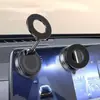 Suporte de Telefone para Carro com Ventosa Adesiva Magnética a Vácuo Suporte Giratório Dobrável Anti-Tremor por Adsorção para Navegação