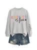 Bondade é Grátis Amazon Moda Moletom Personalizado Feminino com Estampa no Braço Comércio Exterior Transfronteiriço
