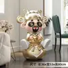 2026 Ano do Cavalo Deus da Riqueza Ornamento de Chão para Shoppings e Lojas, Decoração de Atmosfera do Ano Novo Chinês, Presente de Inauguração, Presente de Casa Nova