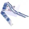 Venta al por mayor del fabricante Bufanda de seda de sarga de flamenco, Diadema para mujer, Cinta larga estrecha elegante para atar asas de bolso, Bufanda de seda decorativa