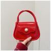 Mini Bolso de PVC para Mujer Primavera y Verano 2024 Nuevo Color Caramelo Corazón de Niña Bolso para Polvera de Labios Bolso Impermeable Versátil