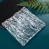 Todos os tipos de tijolo de vidro transparente tijolo de cristal parede divisória varanda interna banheiro meia parede arte tela de vidro sólido