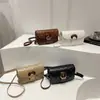 Bolsa Cuadrada Pequeña Diseño Nuevo Transfronterizo Bolso Cruzado para Viajar Bolso Pequeño Bolso de Mujer Bolso de Hombro Rombo Bolso de Mujer de Nicho Celebridad de Internet