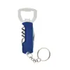 Cuchillo Multifuncional para Exterior Portátil Llavero Cuchillo Acero Inoxidable Abridor de Botellas de Vino Cerveza Herramientas de Camping