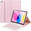 Funda Protectora con Teclado Bluetooth Retroiluminado Adecuada para Samsung Galaxy Tab S11 A11Plus Ranura para Lápiz Funda de Cuero Transfronterizo