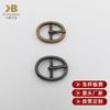 Hebilla de zapato, accesorios de hardware para equipaje, ropa, hebilla de pasador japonesa de rosca redonda ovalada de 11 mm, hebilla de cinturón de ajuste de correa de hombro para bolso