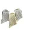 Calcetines Nuevos de Lunares a Media Pantorrilla 2025 Calcetines de Primavera y Verano para Mujer Calcetines de Media Pantorrilla Enrollados para Estudiantes Fabricante Venta al por Mayor Corea