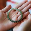 Hetian jade DIY acessórios redondos contas soltas Qinghai material 108 Buda contas pulseira Hetian jade acessórios de cadeia longa jóias de cristal
