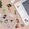 Conjunto Transfronteiriço de 50 Peças de Adesivos de Graffiti de Anime de Hayao Miyazaki, Adesivos Decorativos à Prova d'Água para Bagagem, Adesivos de Personagens de Anime Japonês Atacado