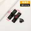 Perno cerrojo puerta corredera hebilla cerradura puerta corredera sin perforación hebilla simple puerta corredera hebilla doméstica puerta de habitación puerta de baño 90 grados