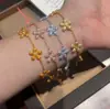 Pulsera de Flor Completa de Diamantes de Colores Dopamina de Verano para Mujer, Fresca y Dulce, Diseño de Nicho, Joyería a la Moda y Exquisita
