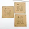 Tarjetas de Empaque para Joyería de Cartón y Tarjetas de Bendición Más Vendidas Transfronterizas de Amazon
