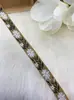 1.3-1.7cm hechos a mano DIY estilo minoritario bordado de jacquard accesorios para el cabello tocado accesorios para ropa de actuación