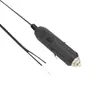 Cable de Extensión Negro para Encendedor de Cigarrillos, Suministros del Fabricante de Encendedores de Cigarrillos para Coche, Personalización de Soporte Trasero