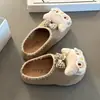 Lindas Pantuflas Cubre-dedos de Gato de Dibujos Animados para Mujer 2026 Hogar Moño Uso al Aire Libre Diseño 3D Pantuflas Antideslizantes Diarias