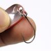 Cuchara Deportiva Weihe con Lentejuelas de Concha Bicolor en Forma de Cuchara 3cm3g Objeto Micro en Forma de Cuchara Señuelo de Boca de Caballo Lámina Metálica Luya Anzuelo Simple