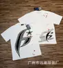 Nueva Camiseta de Manga Corta Hells 2026 Lavada Vintage Desgastada Estampado Completo Graffiti Marca de Moda Estilo Verano Unisex