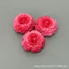Cabeças de Flores de Peônia de Carpa Artificial para Grampos de Cabelo DIY, Caixas de Presente com Flores, Acessórios Florais, Decorações de Chapéus, Materiais Florais e Arranjos Florais