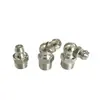 Bico de Lubrificação de Aço Inoxidável M6 8 Bicos 10 Escavadeira 1/8" Bico de Lubrificação de Guincho Copo de Óleo Cabeça de Pistola Acessórios M12