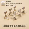 Clavijas de afinación para guitarra, clavijas de afinación para guitarra acústica folk, clavijas de afinación totalmente cerradas, clavijas de afinación de estilo abierto con engranaje, empaque en blíster