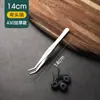 Pinzas para mascotas trepadoras de acero inoxidable 304 pinzas médicas para apósitos clip pinza para atrapar carne de escorpión herramienta para paisajismo de plantas acuáticas pinzas de alimentación