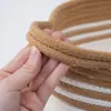 Cesta de Almacenamiento Tejida a Mano Personalizada para Uso Doméstico, Cesta de Almacenamiento de Escritorio para Sala de Estar, Cesta Popular de Xiaohongshu para Almacenamiento de Snacks y Juguetes