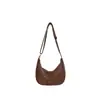 Bolsa de mão minimalista estilo coreano, design novo, material de alta qualidade, bolsa de ombro ou transversal estilosa e versátil