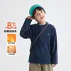 10A Antibacteriano Sea Mom Roupas Infantis 2026 Inverno Quente Novas Roupas de Inverno Meninos Camiseta de Manga Longa Camada Base Tendência