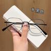 Novo Artístico Retro Metal Glasses Frame Danyang Venda por atacado Polygonal Glasses Frame homens e mulheres podem ser equipados com Miopia Anti-luz azul