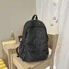 Mochila Casual Céu Estrelado para Homens e Mulheres, Grande Capacidade, Estilo Japonês, Mochila Escolar Fresca e Simples, Novo Design Simples e Moderno para Alunos do Ensino Fundamental II e Médio